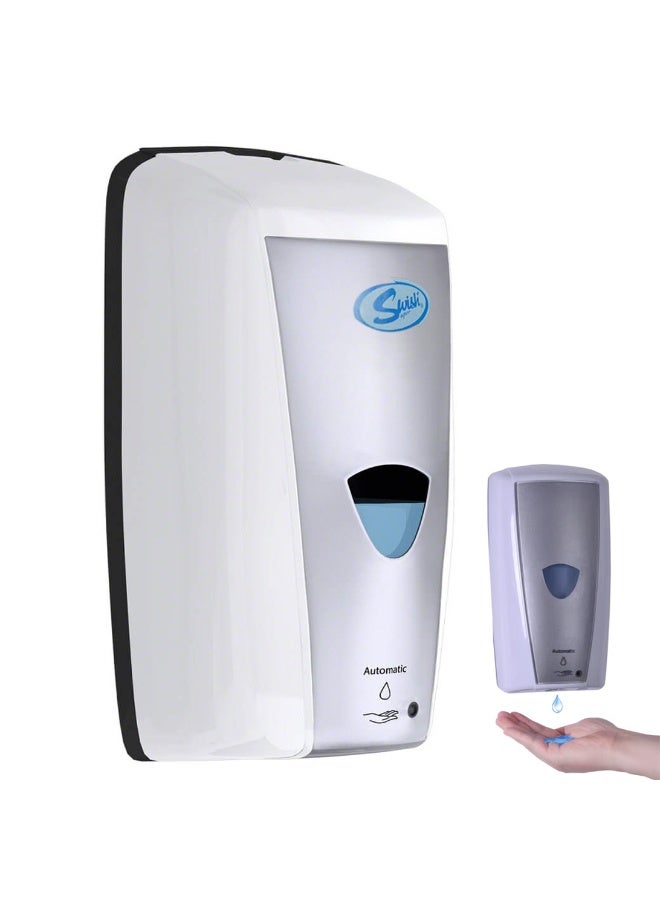 Automatic Liquid Soap, Gel & Sanitizer Dispenser 1000ml, Touchless Hand Wash Sensor, Refillable Tank, Battery Operated
